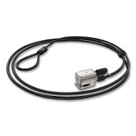 AbilityOne 5340016952543, SKILCRAFT Kensington Keyed Computer Lock for Surface Pro/Surface Go, 6 ft, Black/Silver Product Image 