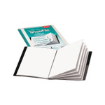 Cardinal ShowFile Display Book with Custom Cover Pocket, 12 Letter-Size Sleeves, Black View Product Image