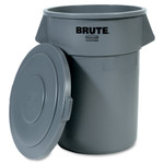 Rubbermaid Commercial Brute 55-gallon Container Lid - Round - (RCP265400GYCT) Product Image 