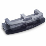 Officemate Deluxe 3-Hole Punch - 3 Punch Head(s) - 20 Sheet of 20lb Paper - 9/32" Punch Size Product Image 
