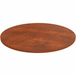 Lorell Hospitality/Conference Tabletop - x 1" Thickness x 36" Diameter - Band Edge - Cherry Table Top - For Reception Area, Conference Table, Breakroom, Lobby, Meeting, Office Product Image 