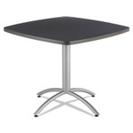 Iceberg CafeWorks 36" Square Cafe Table - Melamine Square Top - (ICE65618) View Product Image