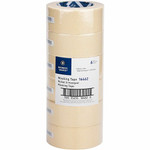 Business Source Utility-purpose Masking Tape - 60 yd Length x 2" Width - 3" Core - Tan - Crepe Paper Backing - For Bundling, Holding, Sealing, Masking Product Image 