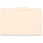 Business Source 1/3 Tab Cut Legal Recycled Top Tab File Folder - 8 1/2" x 14" - (BSN99725) Product Image 