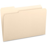 Business Source 1/3 Tab Cut Legal Recycled Top Tab File Folder - 8 1/2" x 14" - (BSN99724) Product Image 