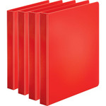 Business Source Basic Round Ring Binders - 1" Binder Capacity - Letter - 8 1/2" x 11" Sheet Size - 225 Sheet Capacity - 3 Ring(s) - (BSN28550BD) Product Image 