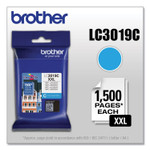 Brother LC3019C Innobella Super High-Yield Ink, 1,300 Page-Yield, Cyan (BRTLC3019C) View Product Image
