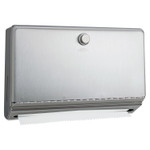 Bobrick Surface-Mounted Paper Towel Dispenser, 10.75 x 4 x 7.13, Stainless Steel (BOB2621) View Product Image