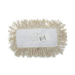 Boardwalk Mop Head, Dust, Cotton, 12 x 5, White (BWK1312) View Product Image