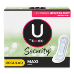 Kotex U by Kotex Security Regular Maxi Pads, Unscented, 48/Pack View Product Image