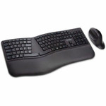 Kensington Pro Fit Ergo Wireless Keyboard/Mouse - Wireless Bluetooth/RF - Wireless Bluetooth/RF - Compatible with Computer Product Image 