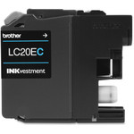 Brother LC-20EC Inkjet Ink Cartridge - Cyan - 1 Each Product Image 