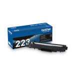 Brother TN223BK Toner, 1,400 Page-Yield, Black (BRTTN223BK) View Product Image