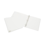 AbilityOne 7510014841743, SKILCRAFT 3-Ring Flexible Binder, 2" Capacity, 11 x 8.5, White View Product Image