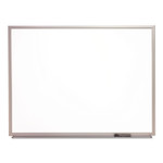 AbilityOne 7110015680398, SKILCRAFT Dry Erase Marker Board, 72" x 48", White Surface, Anodized Aluminum Frame View Product Image