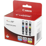Canon CLI-226 Original Inkjet Ink Cartridge - Cyan, Magenta, Yellow - 1 Each - Inkjet - Cyan, Magenta, Yellow Product Image 