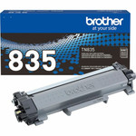 Brother TN835 Original Super High Yield Laser Toner Cartridge - Black - 1 Each Product Image 