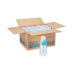 Dixie Clear Plastic PETE Cups, 12 oz, 25/Sleeve, 20 Sleeves/Carton (DXECPET12DX) View Product Image