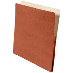AbilityOne 7530002852915, SKILCRAFT File Jacket, 0.88" Expansion, Letter Size, Red View Product Image