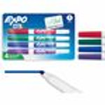 Expo Low-Odor Dry Erase Markers - Fine Marker Point - Erasable - Assorted Ink/ - SAN2138430A Product Image 
