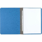 ACCO Letter Recycled Report Cover - 3" Folder Capacity - 8 1/2" x 11" - 20 pt. - Light Blue - 30% Recycled Product Image 