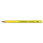 Dixon Ticonderoga Beginners Woodcase Pencil with Microban, HB (#2), Black Lead, Yellow Barrel, Dozen Product Image 