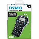 Dymo LabelManager 160 Portable Label Maker - 0.25" , 0.38" , 0.50" - Battery - Black - Handheld Product Image 