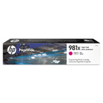 HP 981X, (L0R10A) High-Yield Magenta Original PageWide Cartridge View Product Image