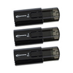 Innovera USB 3.0 Flash Drive, 8 GB, 3/Pack View Product Image
