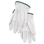 MCR Safety Grain Goatskin Driver Gloves, White, Medium, 12 Pairs (MPG3601M) View Product Image