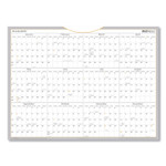 AT-A-GLANCE WallMates Self-Adhesive Dry Erase Yearly Planning Surfaces, 24 x 18, White/Gray/Orange Sheets, 12-Month (Jan to Dec): 2025 View Product Image