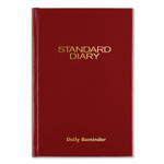 AT-A-GLANCE Standard Diary Daily Reminder Book, 2024 Edition, Medium/College Rule, Red Cover, (201) 7.5 x 5.13 Sheets View Product Image