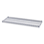 Alera Industrial Wire Shelving Extra Wire Shelves, 48w x 18d, Silver, 2 Shelves/Carton (ALESW584818SR) View Product Image