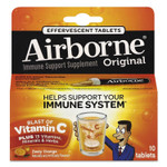 Airborne Immune Support Effervescent Tablet, Zesty Orange, 10/Box, 72 Boxes/Carton View Product Image
