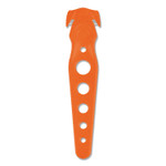 Westcott Safety Cutter, 1.2" Blade, 5.75" Plastic Handle, Orange, 5/Pack (ACM17521) Product Image 