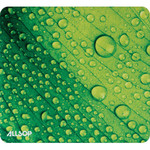 Allsop NatureSmart Image Mousepad - Leaf Raindrop - (31624) - Leaf Raindrop - 0.10" Height x 8.50" Width - Natural Rubber, Latex Product Image 