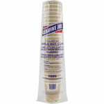 Genuine Joe 8 oz Rippled Hot Cups - 8 fl oz - Brown - Hot Drink, Beverage - 25/Pack - (GJO11255CT) Product Image 