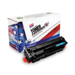AbilityOne 7510016942428 Remanufactured CF411X (410X) High-Yield Toner, 5,000 Page-Yield, Cyan Product Image 