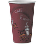 Solo 16 oz Bistro Design Disposable Paper Cups - 16 fl oz - (SCC316SI0041CT) Product Image 