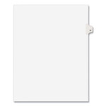 Avery Preprinted Legal Exhibit Side Tab Index Dividers, Avery Style, 10-Tab, 31, 11 x 8.5, White, 25/Pack, (1031) View Product Image
