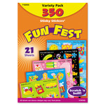 Trend Fun Fest Stinky Stickers Variety Pack - Treat, Birthday, Movie, Picnic, Water Play, School's In Theme/Subject - (TEPT83906) Product Image 