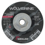 4-1/2 X 1/8 Wolv Ty27 Cut Whl  A24R  5/8-11 Unc (804-56429) Product Image 