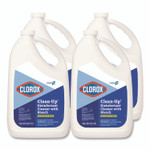 CloroxPro Clean-Up Disinfectant Cleaner with Bleach, 128 oz Refill Bottle, 4/Carton View Product Image