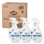 Clorox Healthcare Bleach Germicidal Cleaner, 32 oz Spray Bottle, 6/Carton (CLO68970) View Product Image