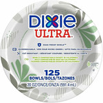 Dixie Ultra Pathways 20 oz Heavyweight Paper Bowls by GP Pro - Pathways - Microwave Safe - Green, Burgundy - Paper Body - 125/Pack Product Image 