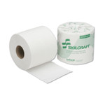 AbilityOne 8540016308729, SKILCRAFT Toilet Tissue, Septic Safe, 2-Ply, White, 500/Roll, 96 Roll/Box Product Image 