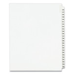 Avery Preprinted Legal Exhibit Side Tab Index Dividers, Avery Style, 25-Tab, 126 to 150, 11 x 8.5, White, 1 Set, (1335) View Product Image