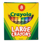 Crayola Large Crayons - Assorted (CYO520080) Product Image 