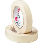 Highland Economy Masking Tape - 60 yd Length x 1" Width x 4.4 mil Thickness - 3" Core - Tan - Rubber Backing - For Labeling, Bundling, Mounting, Wrapping, Holding Product Image 