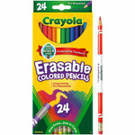 Crayola Erasable Colored Pencils - 3.3 mm Assorted Lead Product Image 